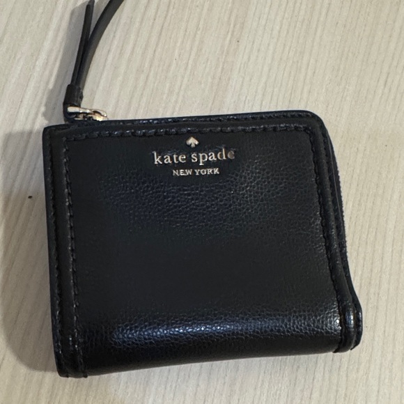 Kate Spade Black Leather Wallet - Picture 1 of 3